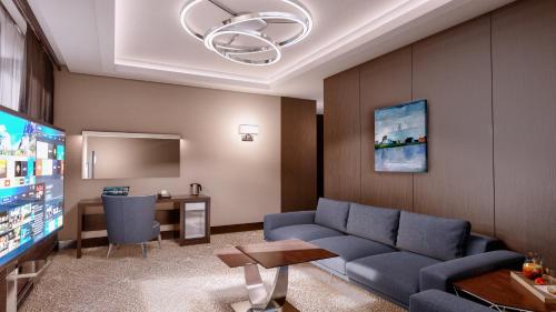 Apartamento Deluxe del hotel Bulgaria Burgas. Foto 6