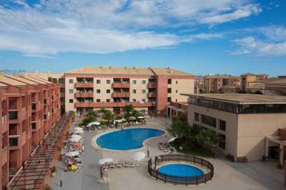 Apartamento Vista Lateral Piscina 1 habitación del hotel Leo Punta Umbría. Foto 3