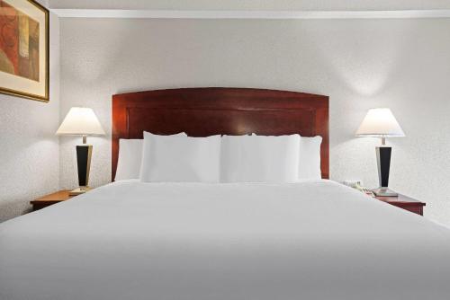 Suite Deluxe con cama extragrande para no fumadores del hotel Days Inn by Wyndham Utica. Foto 2