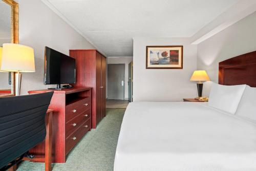 Habitación con cama extragrande - se admitne mascotas/para no fumadores del hotel Days Inn by Wyndham Utica. Foto 2