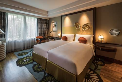 Habitación doble Lujo 2 camas del hotel Sofitel Singapore Sentosa Resort and Spa