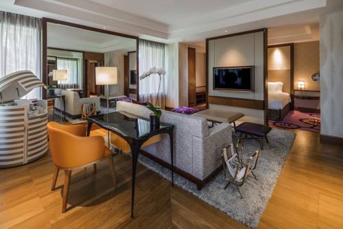 Junior suite del hotel Sofitel Singapore Sentosa Resort and Spa