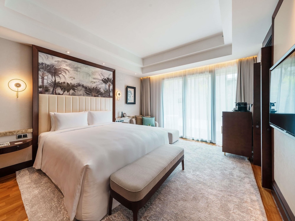 Habitación de Lujo, 1 cama king size del hotel Sofitel Singapore Sentosa Resort and Spa. Foto 8