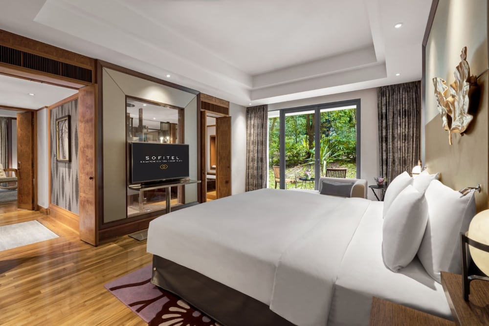 Suite Prestige (Dormitorio y Salón Separados), 1 Cama King Size del hotel Sofitel Singapore Sentosa Resort and Spa. Foto 2