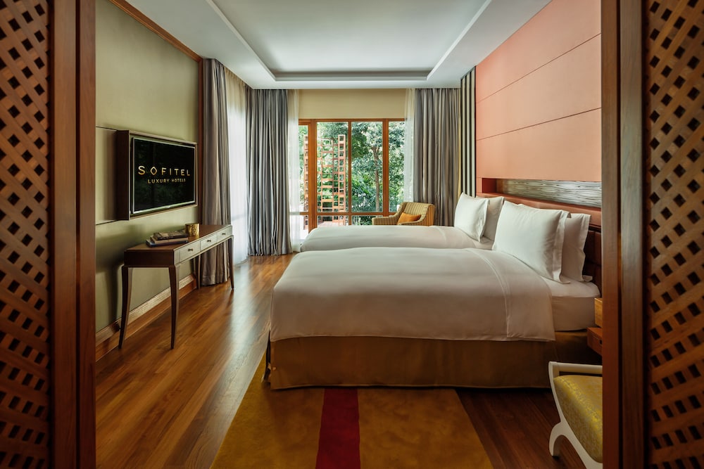 Villa du Jardin, 1 Cama King Size y 2 Camas Individuales, Piscina Privada del hotel Sofitel Singapore Sentosa Resort and Spa. Foto 1