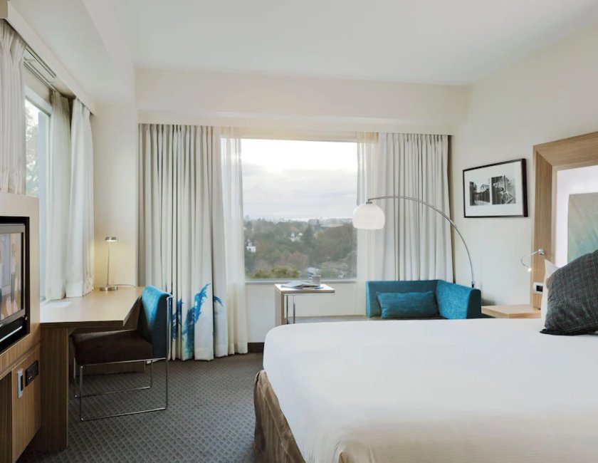 HABITACIÓN SUPERIOR con 1 cama king size del hotel Novotel Tainui Hamilton