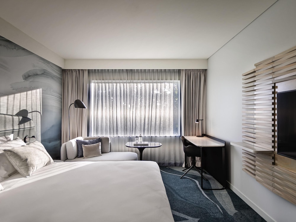 Habitación ejecutiva con 1 cama king size del hotel Novotel Tainui Hamilton