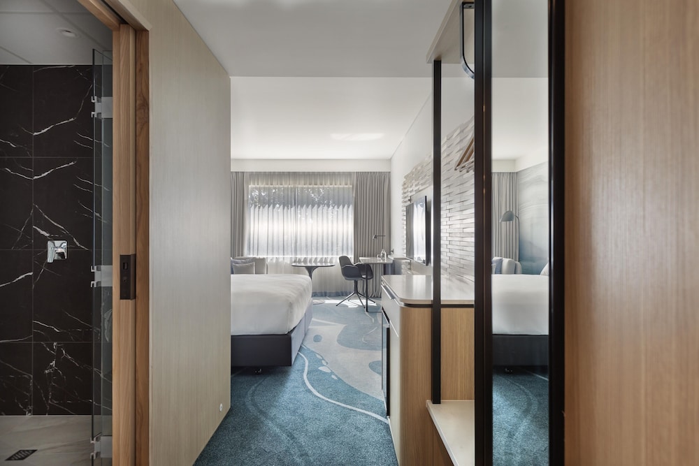 Habitación ejecutiva con 1 cama king size del hotel Novotel Tainui Hamilton. Foto 3