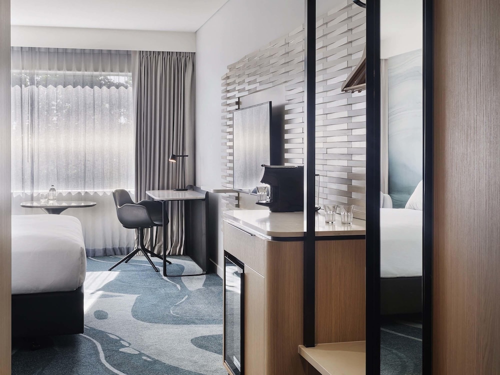 Habitación ejecutiva con 1 cama king size del hotel Novotel Tainui Hamilton. Foto 4