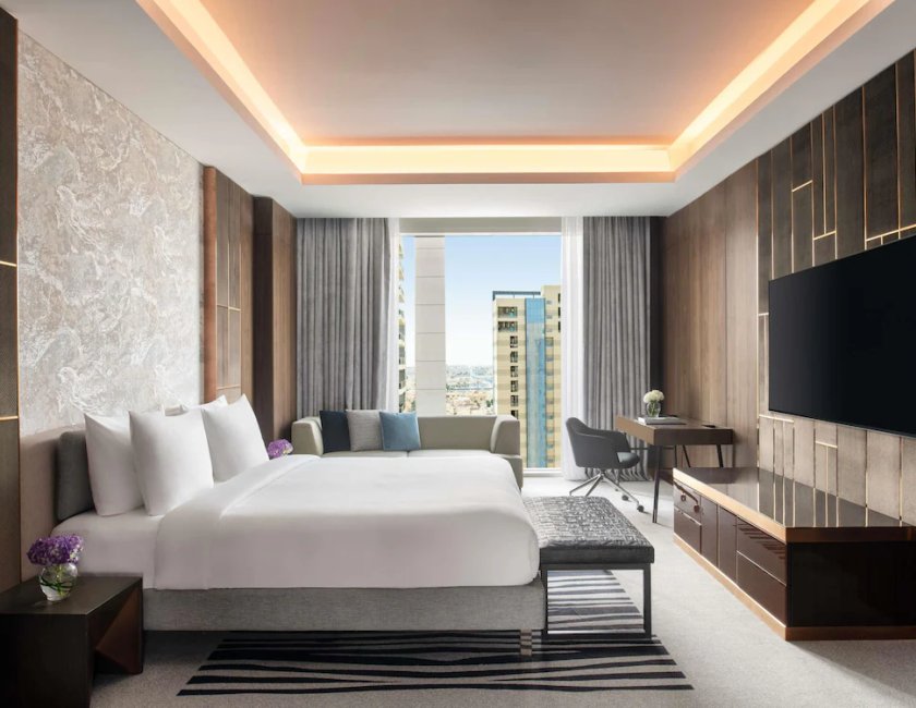 Suite 1 Cama king Presidencial sin ventana del hotel Novotel Riyadh Sahafa