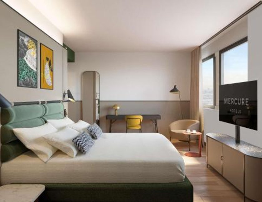Habitación Doble Premier del hotel Mercure Milano Agrate Brianza. Foto 4