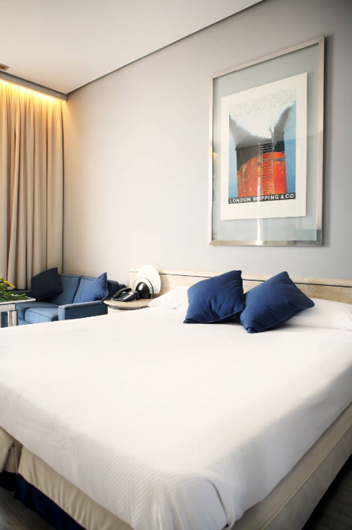 Habitación doble del hotel Puerto Sherry