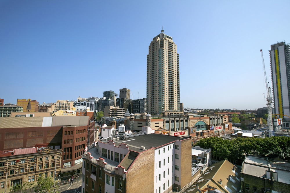 Estudio con 1 Cama King del hotel Mantra Sydney Central. Foto 6