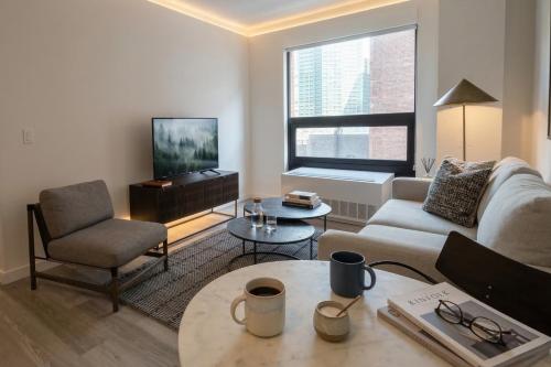 Apartamento de 1 dormitorio - 1 cama grande del hotel Court Square Long Island City New York. Foto 7