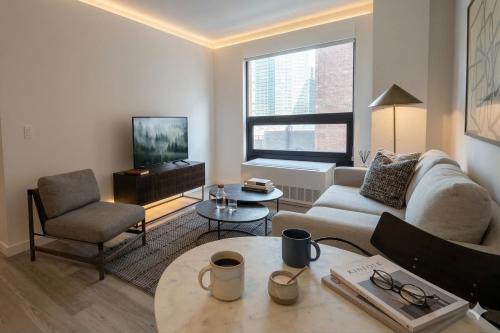 Apartamento de 1 dormitorio - 1 cama grande del hotel Court Square Long Island City New York. Foto 10