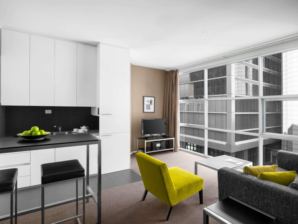 Apartamento Ejecutivo de 1 Dormitorio del hotel Mantra 100 Exhibition Melbourne