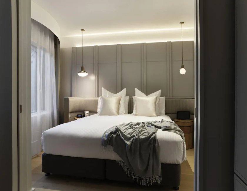 Junior suite 1 Cama king del hotel The Porter House Sydney - Mgallery. Foto 7
