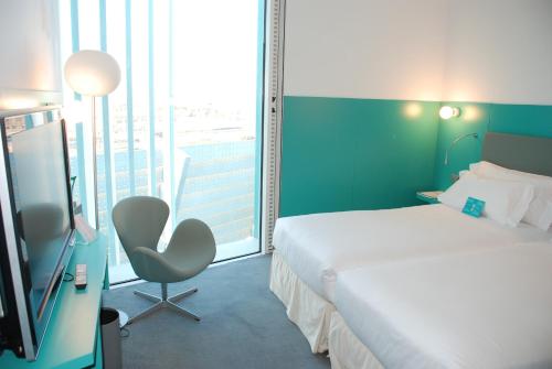 Habitación Doble del hotel Hiberus. Foto 1