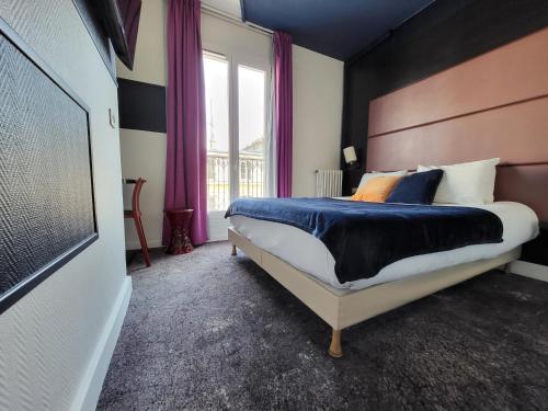 Habitación doble Vista Jardín Vista ciudad 1 Cama doble Normal del hotel Accueil - Paris Pigalle MontmartreI. Foto 13