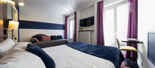 Habitación Doble Deluxe del hotel Accueil - Paris Pigalle MontmartreI. Foto 4