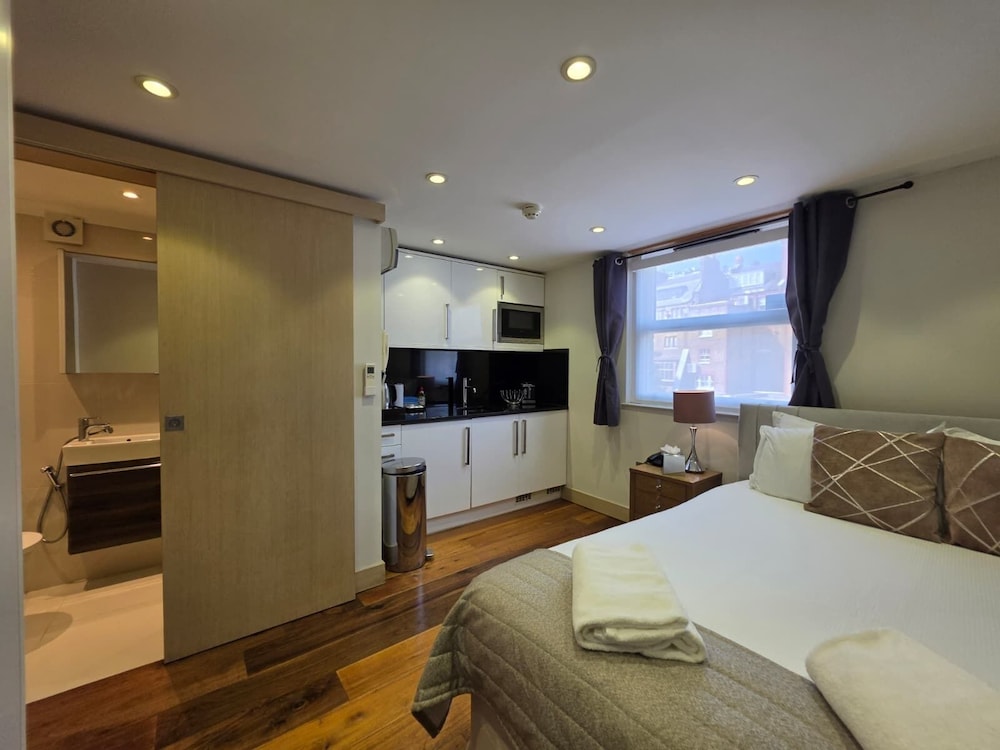 Habitación doble, 1 cama de matrimonio del hotel Claverley Court