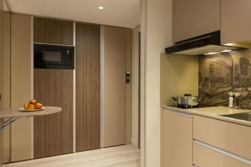 Apartamento con balcón del hotel Citadines La Defense. Foto 3