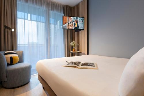 Apartamento con balcón del hotel Citadines La Defense. Foto 4