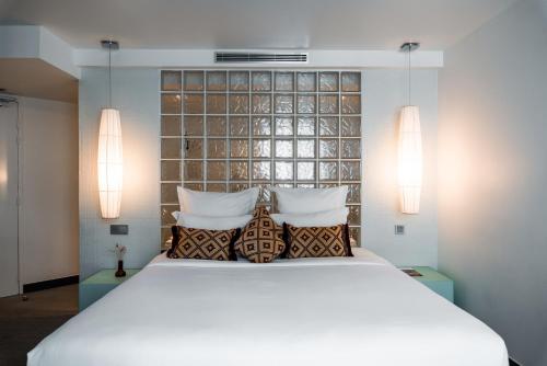 Habitación Doble Kube - 1 o 2 camas del hotel Kube Hotel Paris. Foto 1