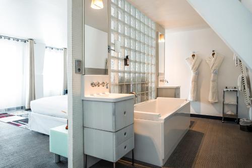 Suite Junior del hotel Kube Hotel Paris