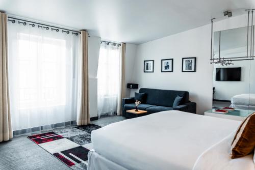 Suite Junior del hotel Kube Hotel Paris. Foto 3