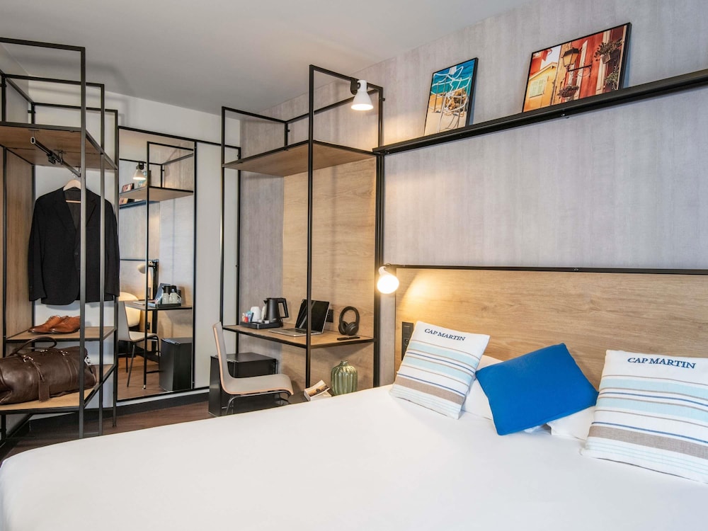 Habitación Estándar con 1 cama doble del hotel Ibis Roquebrune Cap Martin. Foto 2