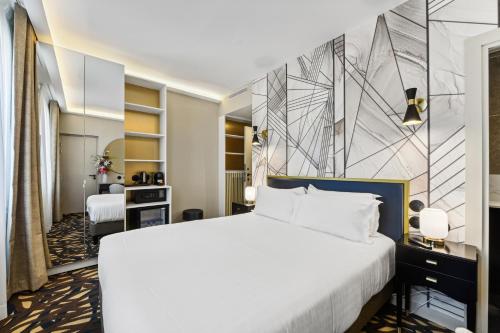 Habitación doble en la planta baja con acceso al PMR del hotel Mondial. Foto 1