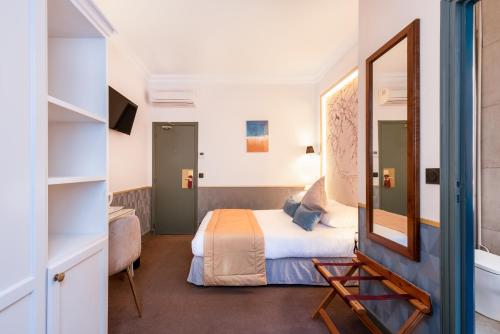 Habitación Doble Estándar - 1 o 2 camas del hotel Princesse Caroline. Foto 3