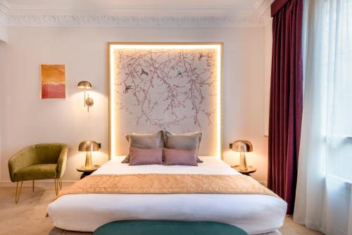 Habitación Doble Grande del hotel Princesse Caroline