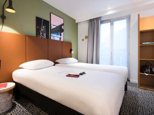 Habitación Estándar - 2 camas individuales del hotel IBIS PARIS GARE DU NORD TGV