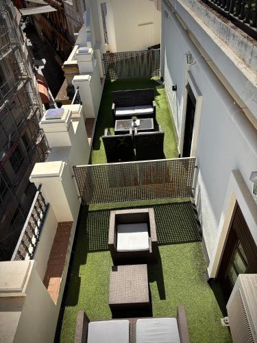 Habitación Doble con terraza - 2 camas del hotel Plaza. Foto 8