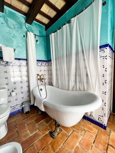 Habitación Doble Deluxe con bañera del hotel Servilia. Foto 5