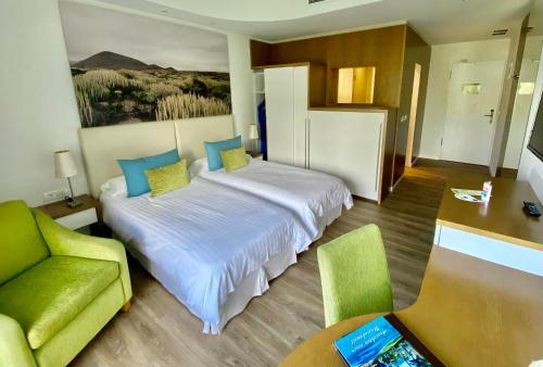 Habitación Doble con vistas al jardín - 2 camas del hotel Tigaiga. Foto 3