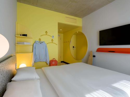Habitación estándar con 1 cama doble 160x200 del hotel ibis budget Münster City