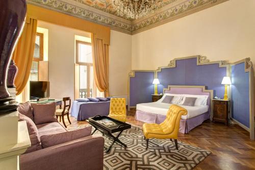 Suite Deluxe del hotel Grand Cavour