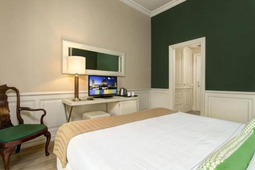 Habitación Familiar del hotel Grand Cavour. Foto 2