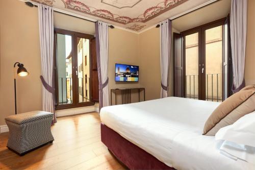 Habitación Doble Deluxe con vistas a la ciudad - 1 o 2 camas del hotel Grand Cavour