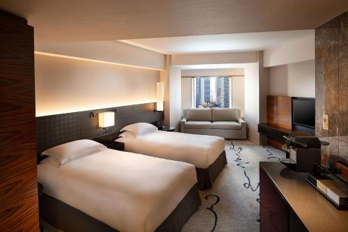 Habitación Doble Premium con sofá cama - 2 camas del hotel Hilton Tokyo