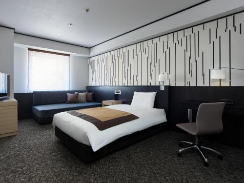 Habitación Doble adaptada para personas de movilidad reducida - 2 camas del hotel Mitsui Garden Shiodome Italia-gai. Foto 1
