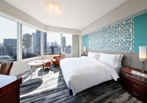 Habitación Esquinera - 1 cama extragrande - No fumadores del hotel The Prince Park Tower Tokyo