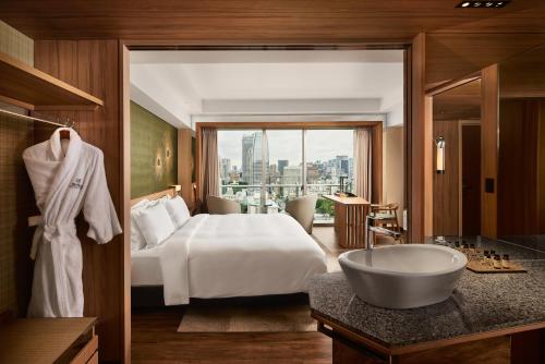 Club King Room - Non Smoking - Club Lounge Access, 29 - 31 Floor del hotel The Prince Park Tower Tokyo. Foto 1