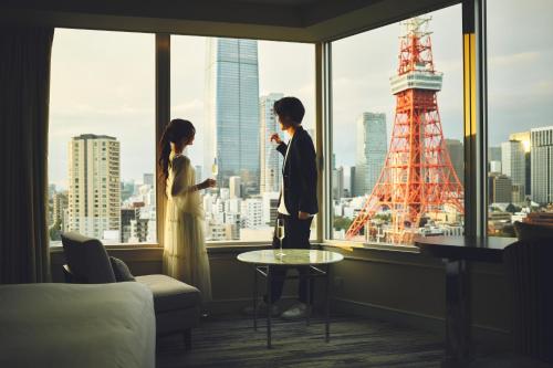 Club Corner King Room with Tokyo Tower View - Non Smoking - Club Lounge Access, 29 - 31 Floor del hotel The Prince Park Tower Tokyo. Foto 1