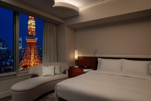 Club Corner King Room with Tokyo Tower View - Non Smoking - Club Lounge Access, 29 - 31 Floor del hotel The Prince Park Tower Tokyo. Foto 3
