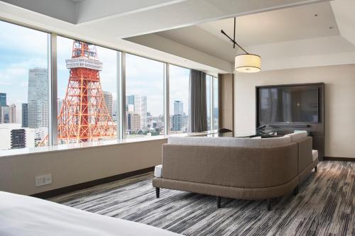 Suite Junior Panorámica con vistas a la torre de Tokio - No fumadores del hotel The Prince Park Tower Tokyo. Foto 5