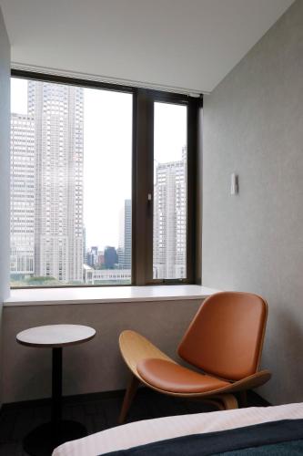 Habitación Doble Deluxe Extragrande de 30 m² - 2 camas - Planta superior - No fumadores del hotel The Knot Tokyo Shinjuku. Foto 4